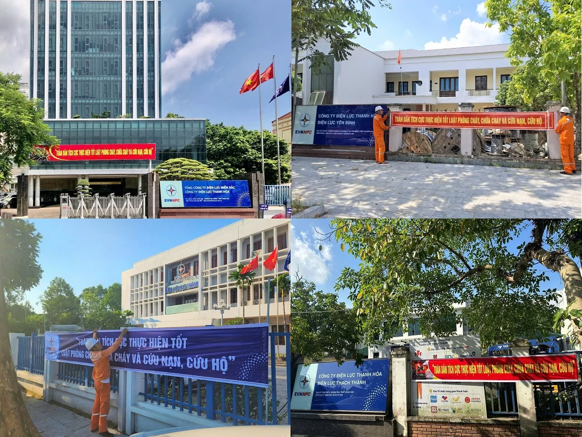 Công ty Điện lực Thanh Hóa chủ động phòng ngừa, nâng cao năng lực PCCC&amp;CNCH