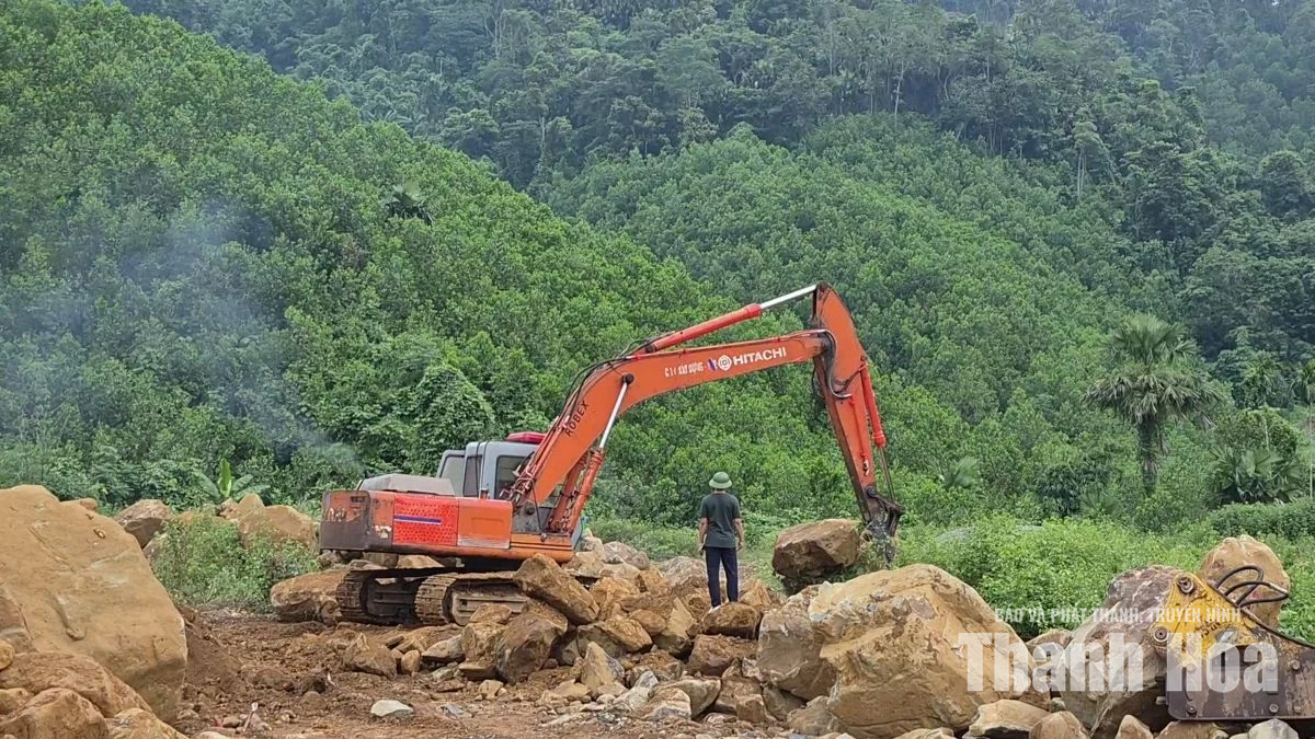 Đẩy nhanh tiến độ thi công tái định cư cho người dân vùng lũ Yên Nhân