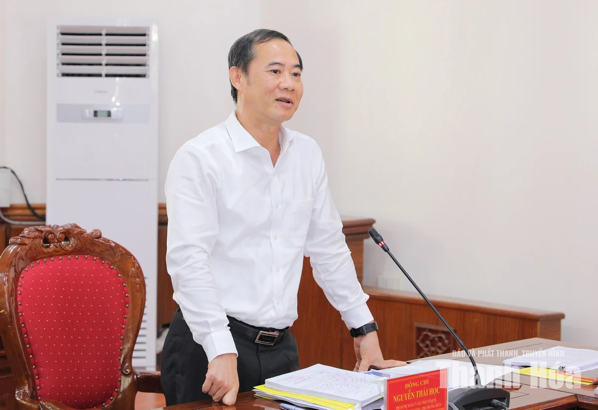 Thông qua kết quả kiểm tra, giám sát đợt 3 đối với Ban Thường vụ Tỉnh ủy Thanh Hóa