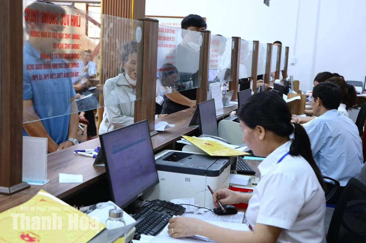 Thanh Hóa tái cấu trúc 54 thủ tục hành chính đặc thù lĩnh vực đất đai