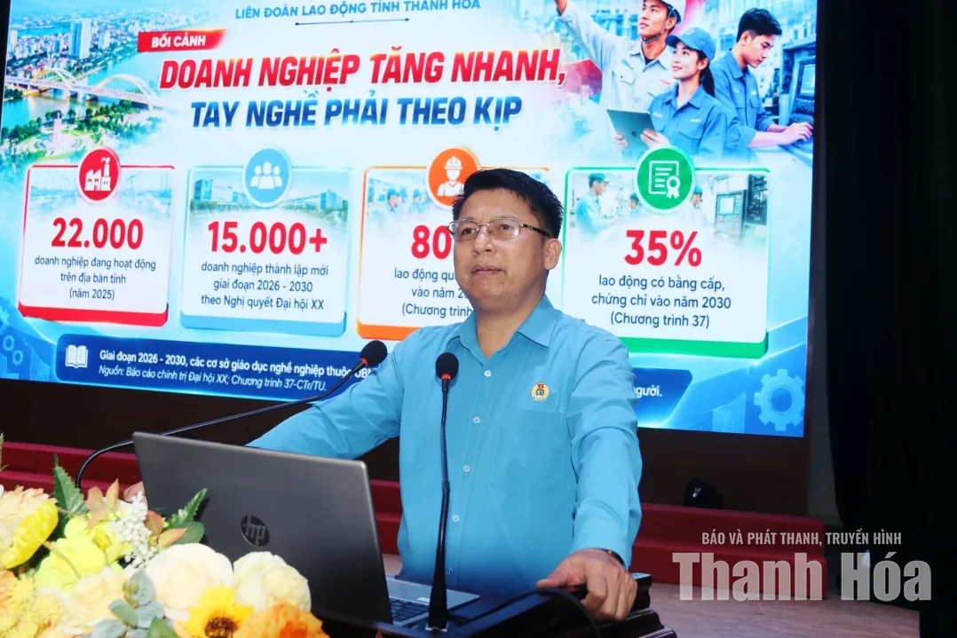 LĐLĐ tỉnh triển khai Chương trình số 37-CTr/TU của Ban Chấp hành Đảng bộ tỉnh