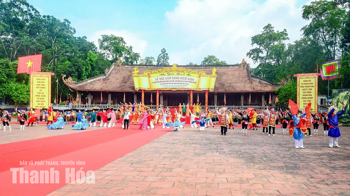 Lễ hội Lam Kinh năm 2026: Tri ân công lao các bậc tiền nhân, lan tỏa giá trị lịch sử, văn hóa vùng đất Lam Sơn