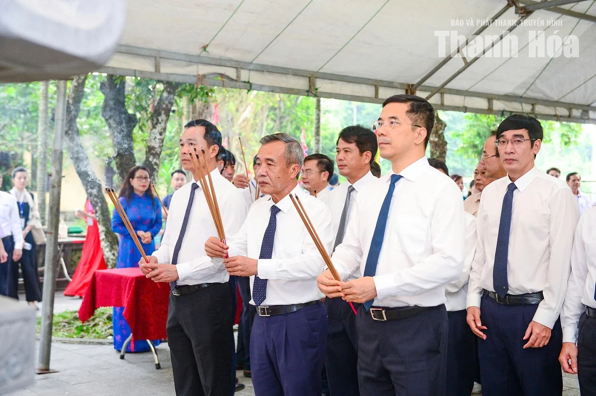 Lễ hội Lam Kinh năm 2026: Tri ân công lao các bậc tiền nhân, lan tỏa giá trị lịch sử, văn hóa vùng đất Lam Sơn