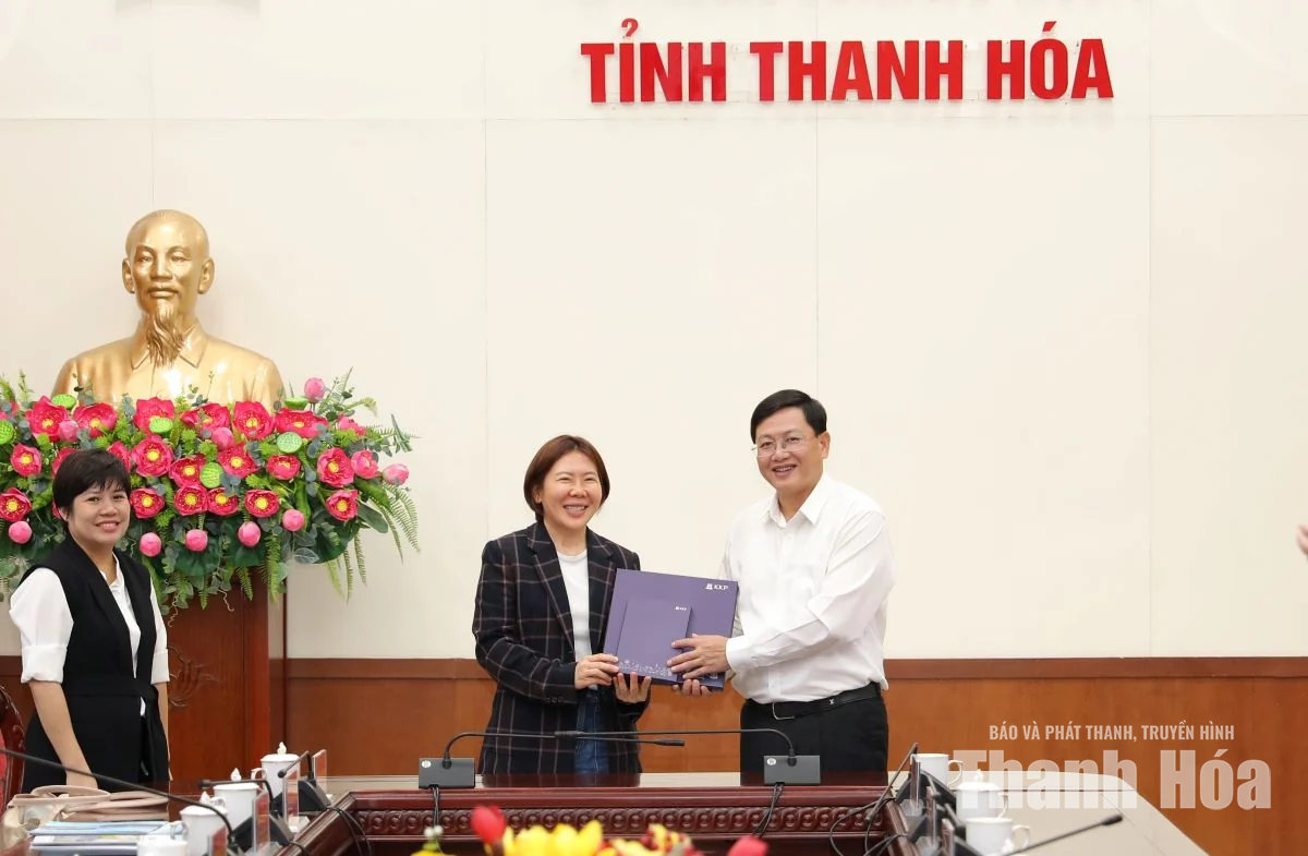 Các tập đoàn đầu tư tài chính của Thái Lan tìm hiểu và làm việc tại Thanh Hóa
