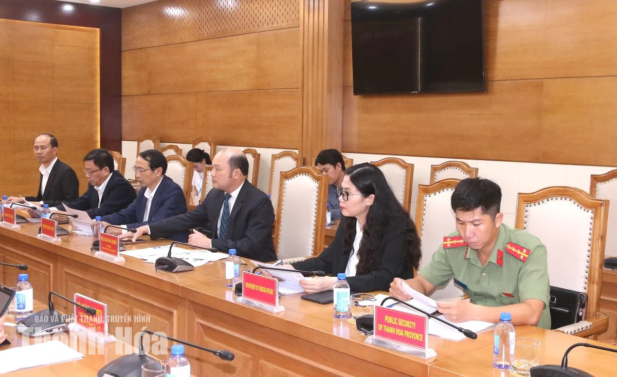 Phó Chủ tịch UBND tỉnh Cao Văn Cường làm việc với Công ty TNHH UNIQLO Việt Nam