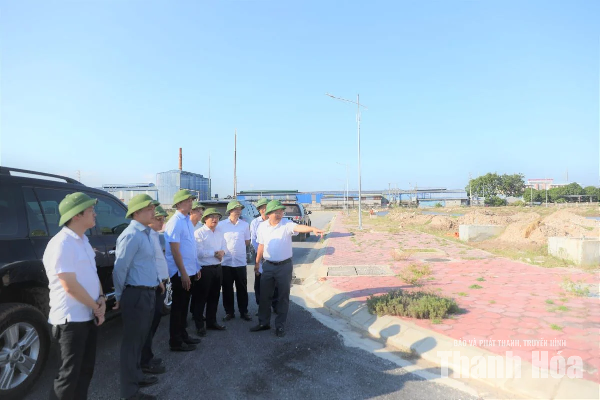 Tập trung đẩy nhanh tiến độ các dự án do Ban Quản lý Khu kinh tế Nghi Sơn và các Khu công nghiệp tỉnh làm chủ đầu tư