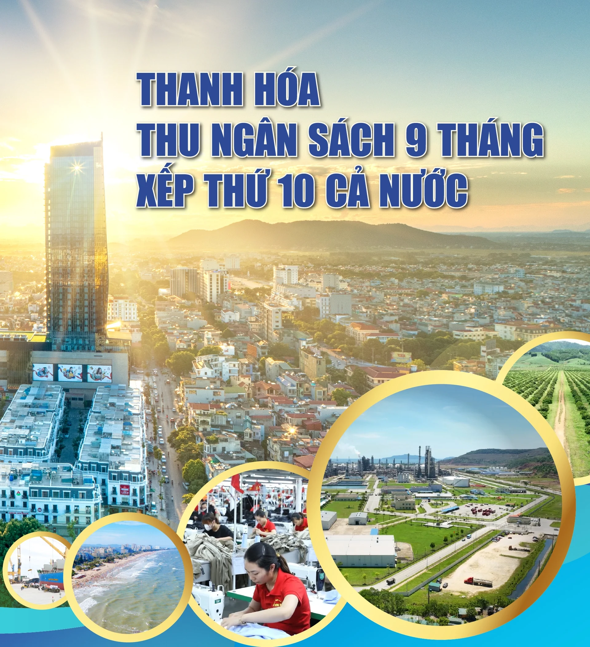[E-Magazine] Thanh Hoá thu ngân sách 9 tháng xếp thứ 10 cả nước
