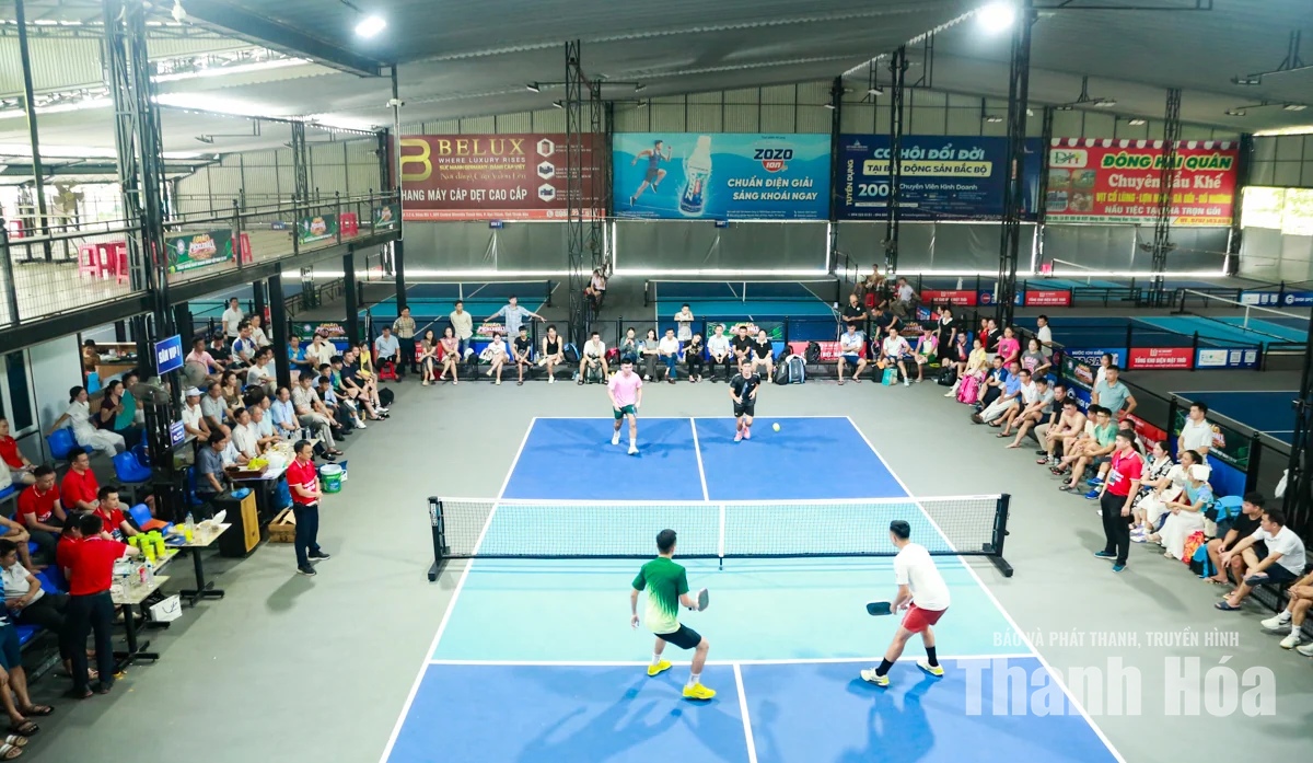 Lần thứ hai tổ chức Giải Pickleball họ Trần tỉnh Thanh Hóa