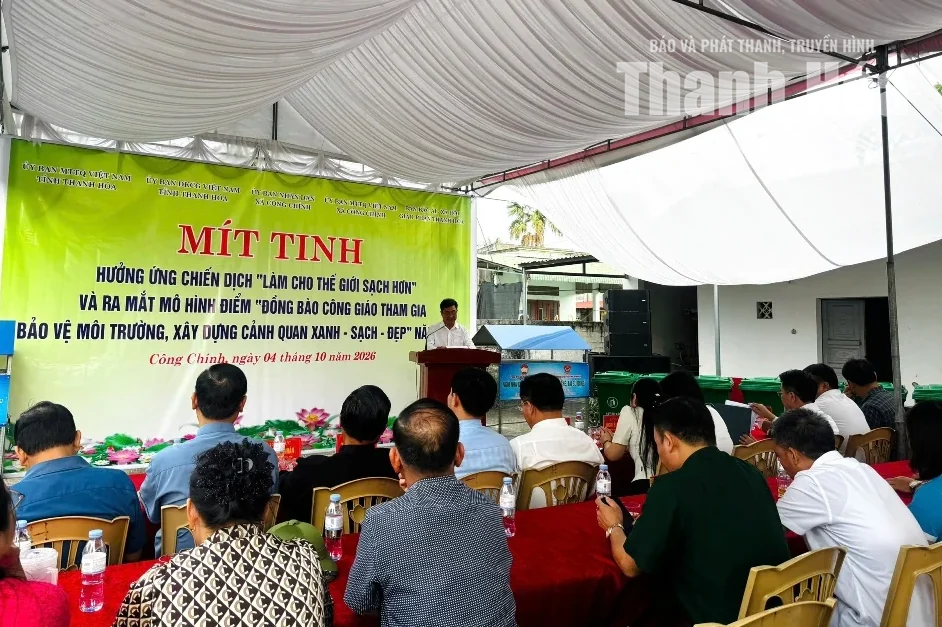 Ra mắt mô hình điểm đồng bào công giáo tham gia bảo vệ môi trường