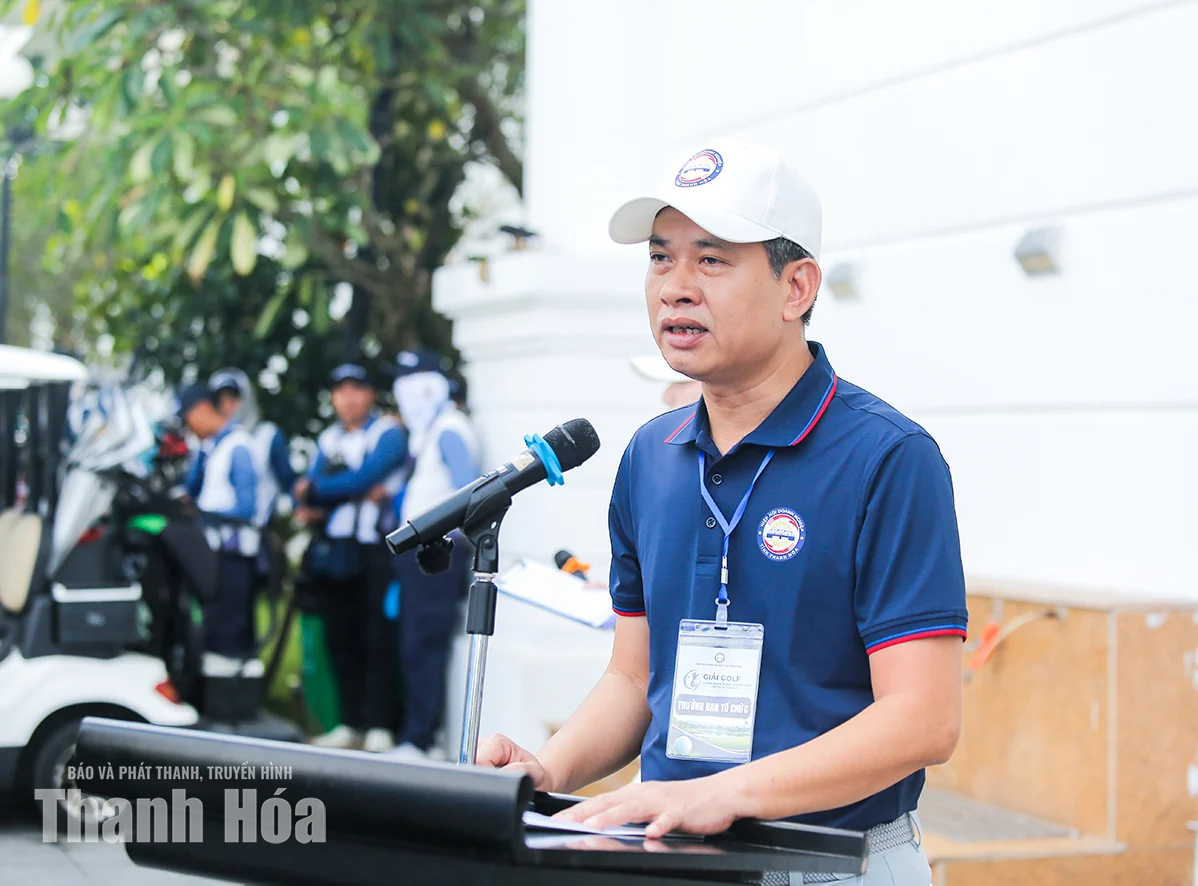 Giải Golf Doanh nhân Thanh Hóa mở rộng quyên góp 600 triệu đồng cho quỹ từ thiện