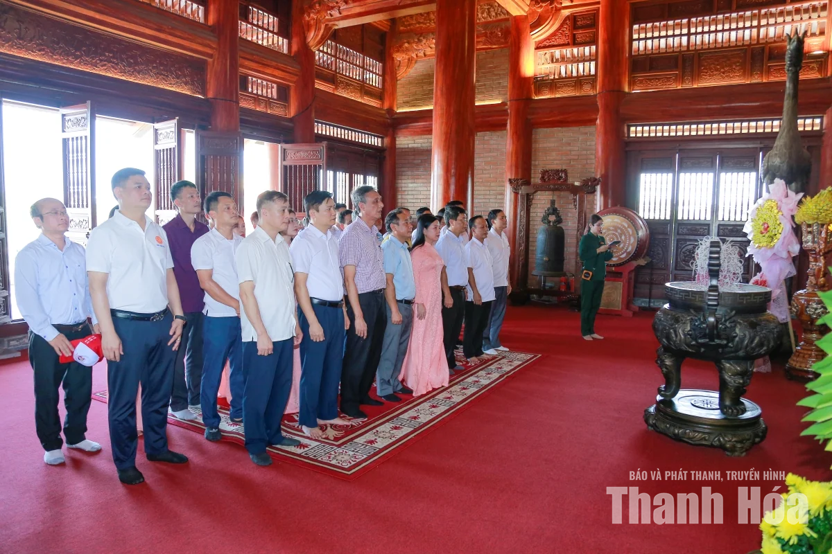 Ủy ban Kiểm tra Tỉnh ủy tổ chức về nguồn tại Thái Nguyên, Tuyên Quang