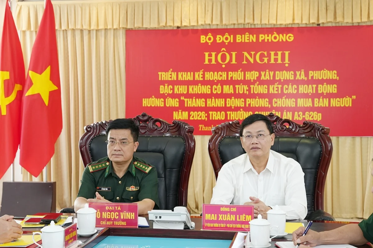 Xây dựng xã, phường, đặc khu không ma tuý
