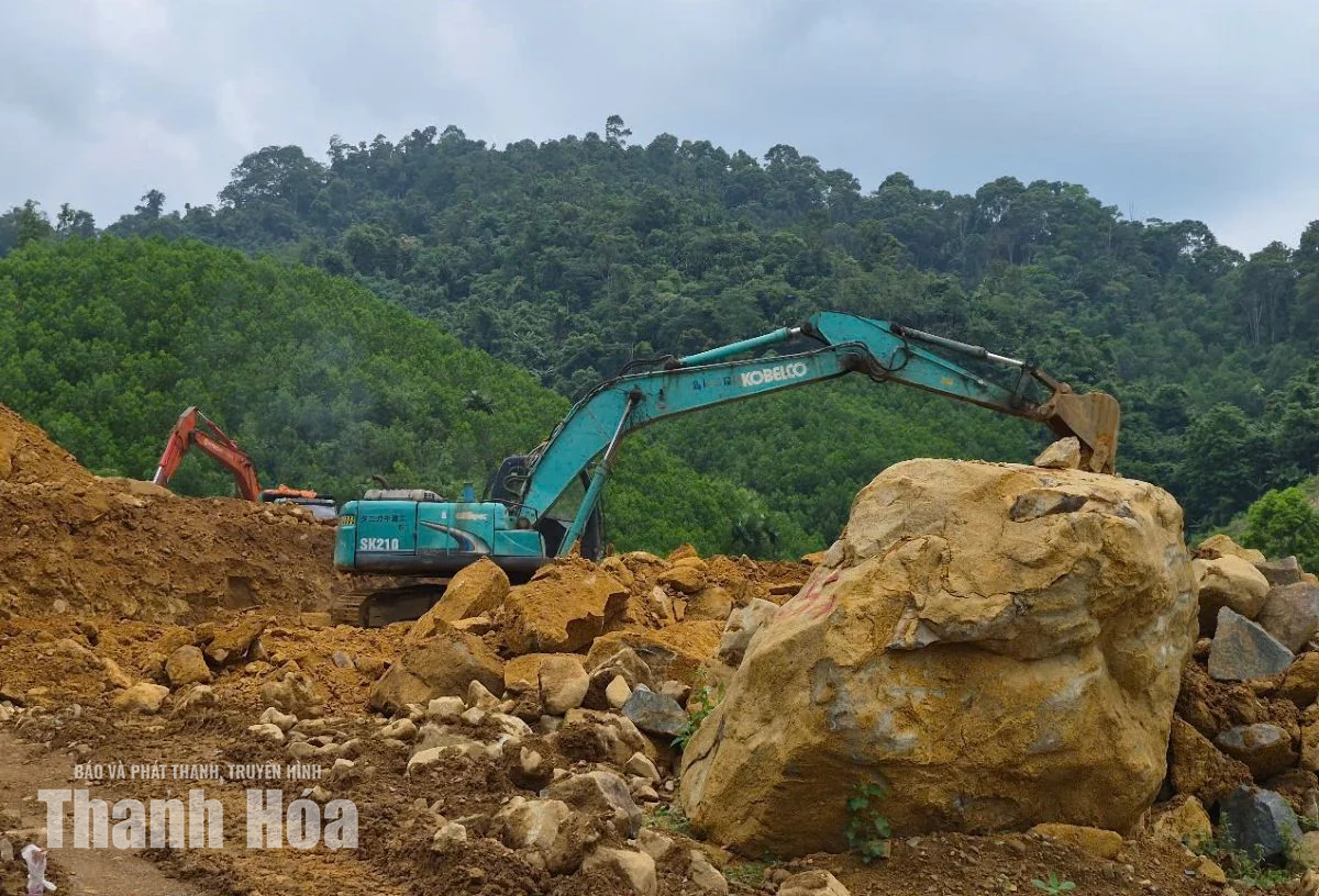 Đẩy nhanh tiến độ thi công tái định cư cho người dân vùng lũ Yên Nhân