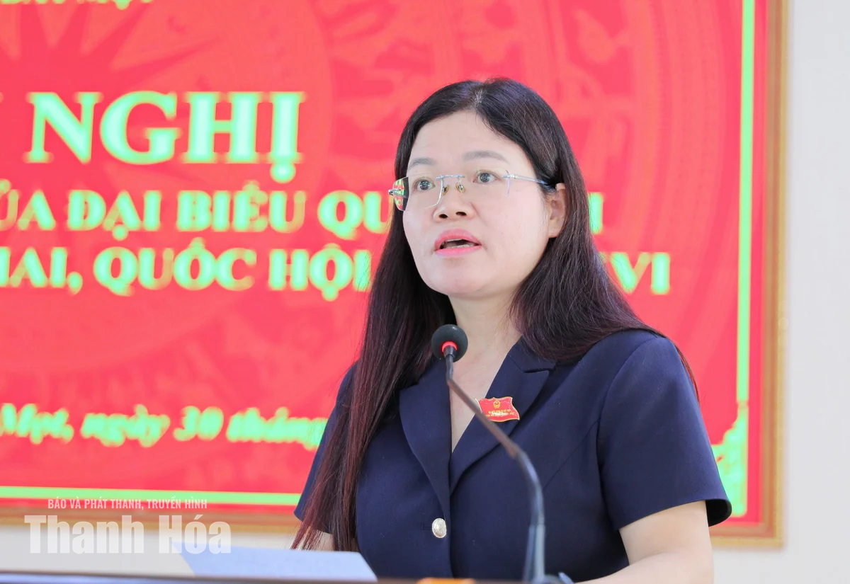 Bí thư Tỉnh ủy, Trưởng Đoàn ĐBQH tỉnh Lê Đức Thái tiếp xúc cử tri xã Bát Mọt và Yên Nhân