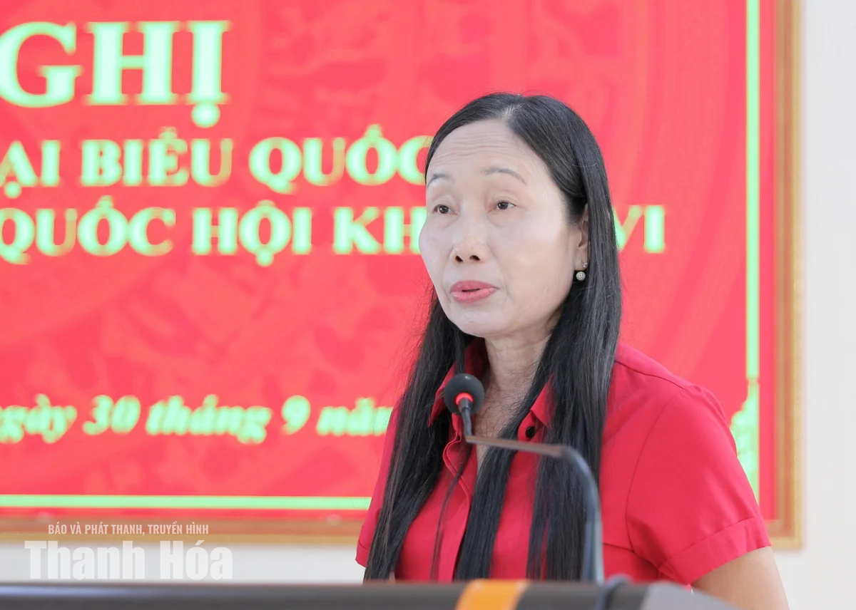 Bí thư Tỉnh ủy, Trưởng Đoàn ĐBQH tỉnh Lê Đức Thái tiếp xúc cử tri xã Bát Mọt và Yên Nhân