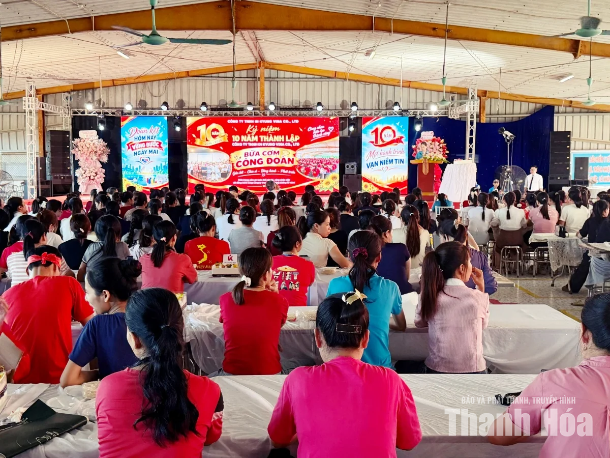 Công ty TNHH In Kyung Vina kỷ niệm 10 năm thành lập