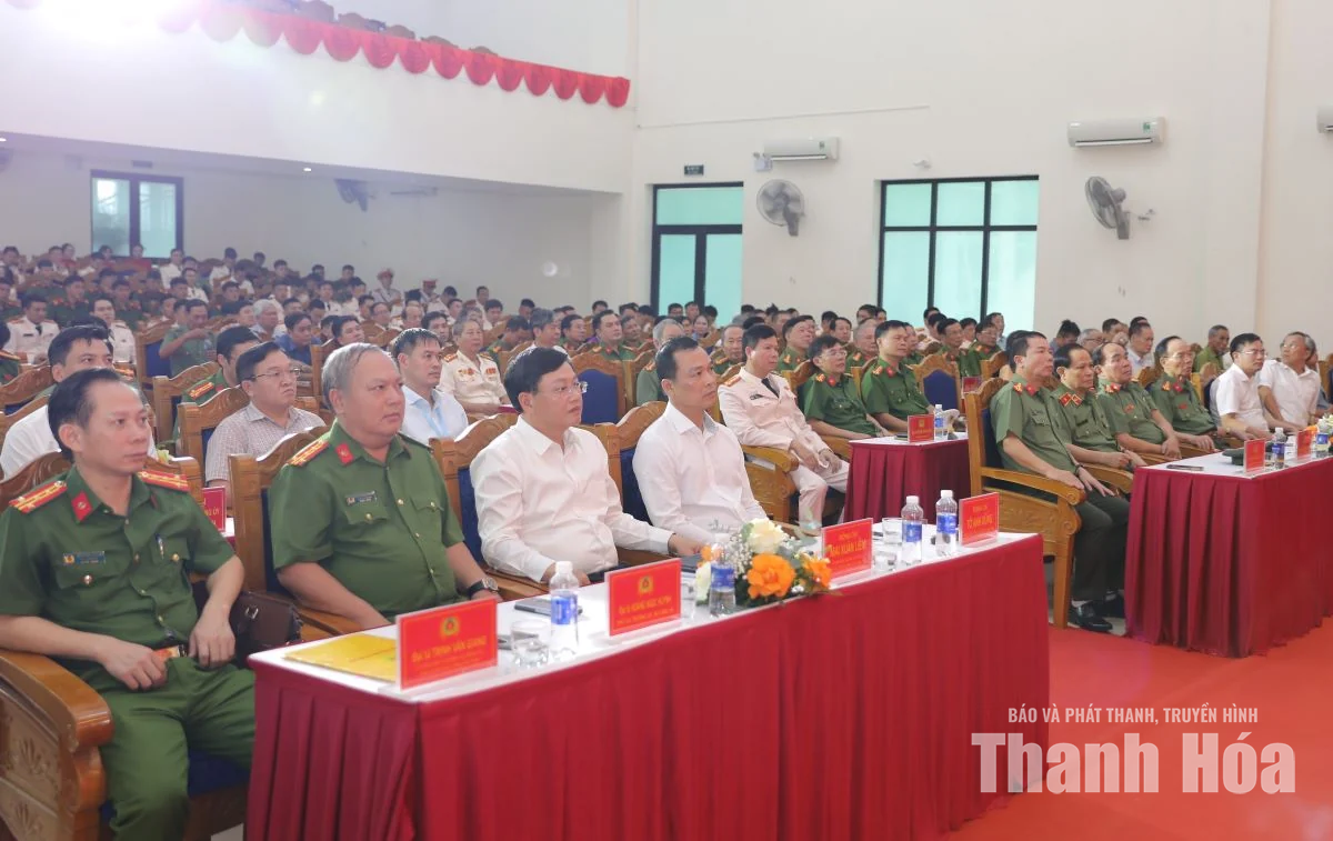 Công an Thanh Hóa gặp mặt kỷ niệm 65 năm Ngày truyền thống lực lượng Cảnh sát PCCC và CNCH
