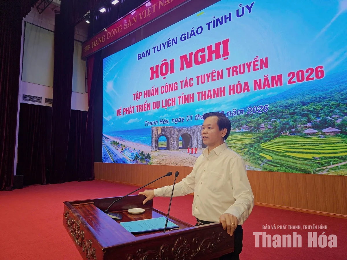 Tập huấn công tác tuyên truyền về phát triển du lịch tỉnh Thanh Hóa