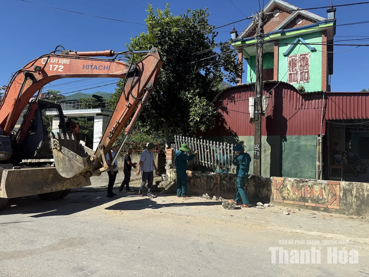 Đồng thuận giải phóng mặt bằng: Điểm sáng ở Yên Thọ