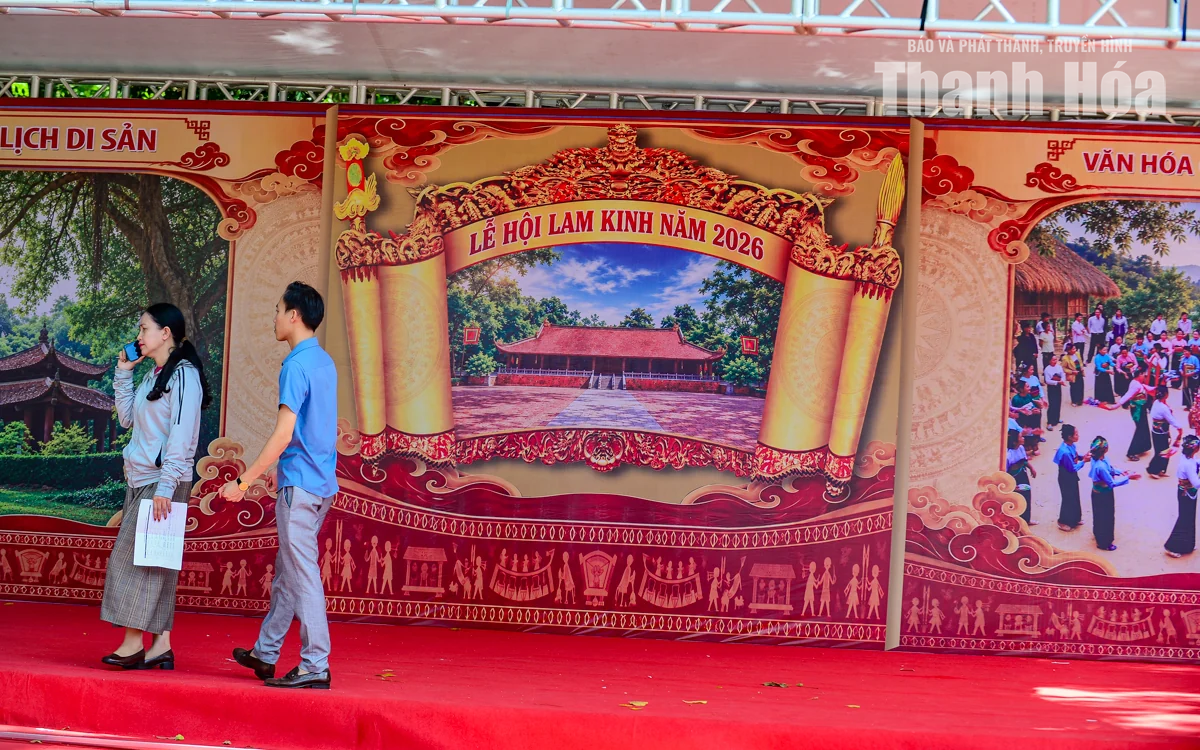 Lam Kinh sẵn sàng cho ngày hội lớn