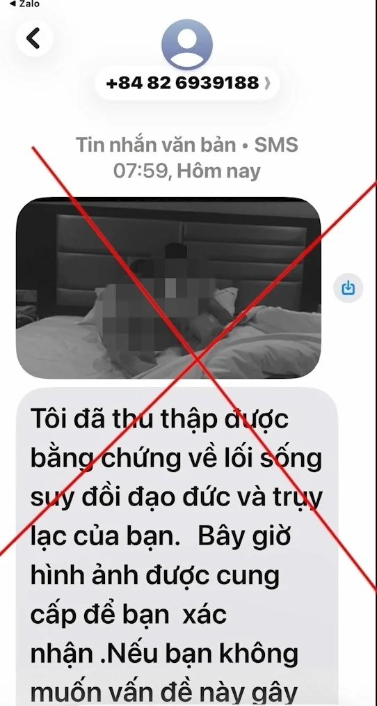 Cảnh báo thủ đoạn ghép hình ảnh nhạy cảm để đe dọa tống tiền
