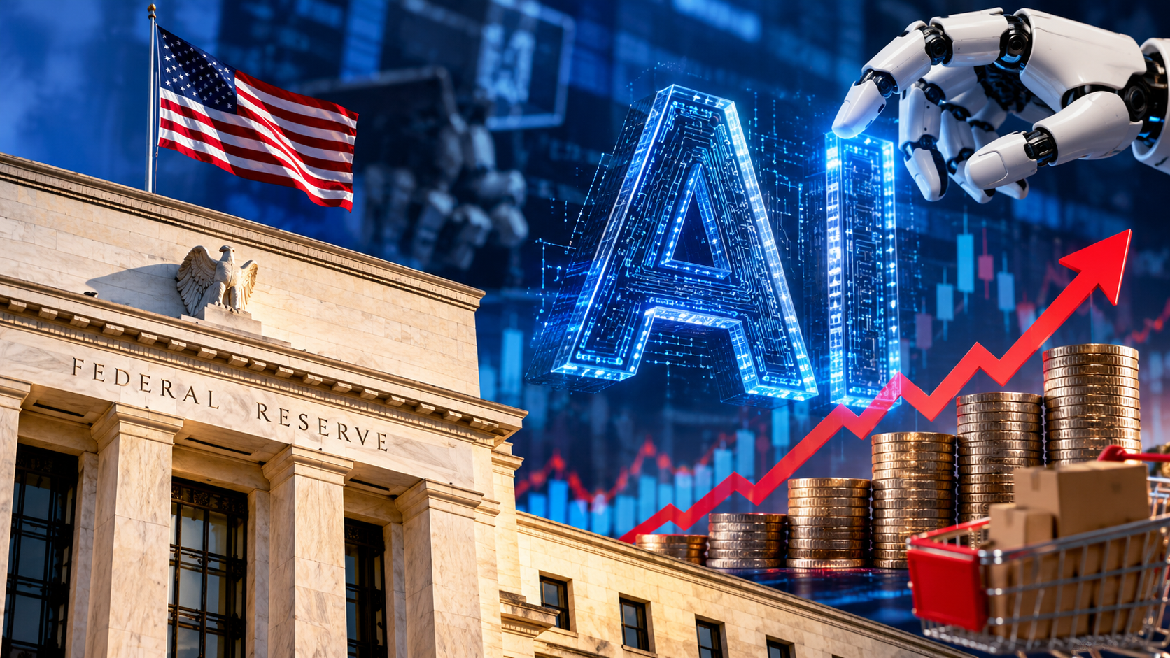 Fed cảnh báo AI có thể gây áp lực lạm phát trong năm 2027