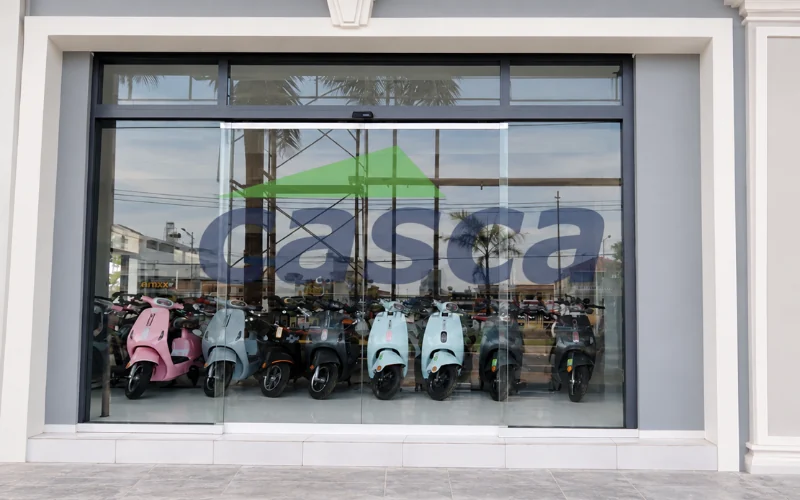 CASCA cập nhật xu hướng lắp đặt cửa tự động thông minh tại văn phòng, showroom