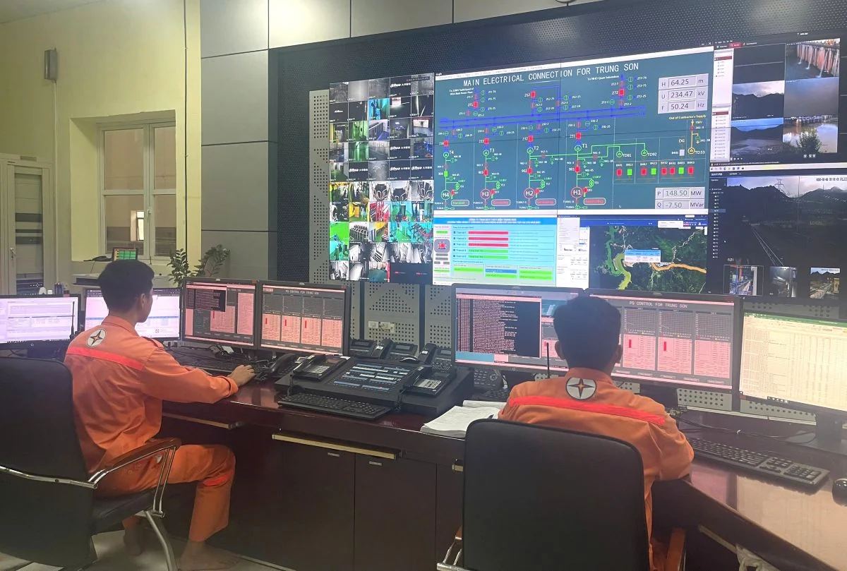 Thủy điện Trung Sơn chủ động nguồn nước, sẵn sàng cho mùa khô 2026-2027
