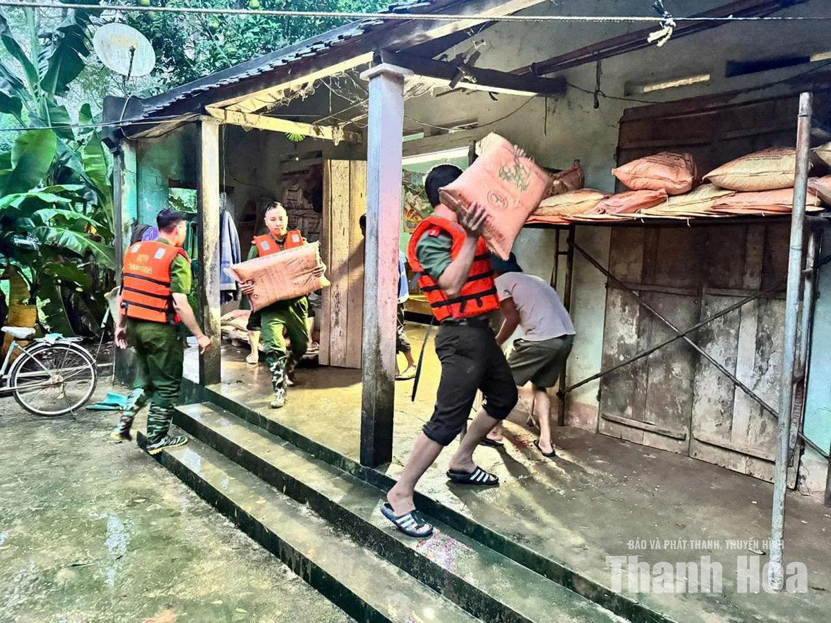 Phát huy vai trò xung kích của lực lượng công an&nbsp;trong phòng chống thiên tai