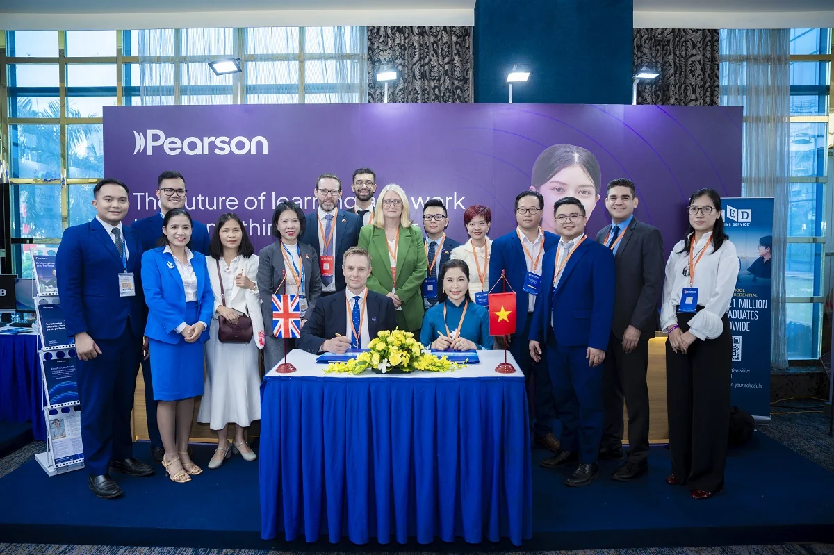 Ocean Edu và Pearson ký kết biên bản ghi nhớ hợp tác trong lĩnh vực giáo dục và đào tạo tiếng Anh