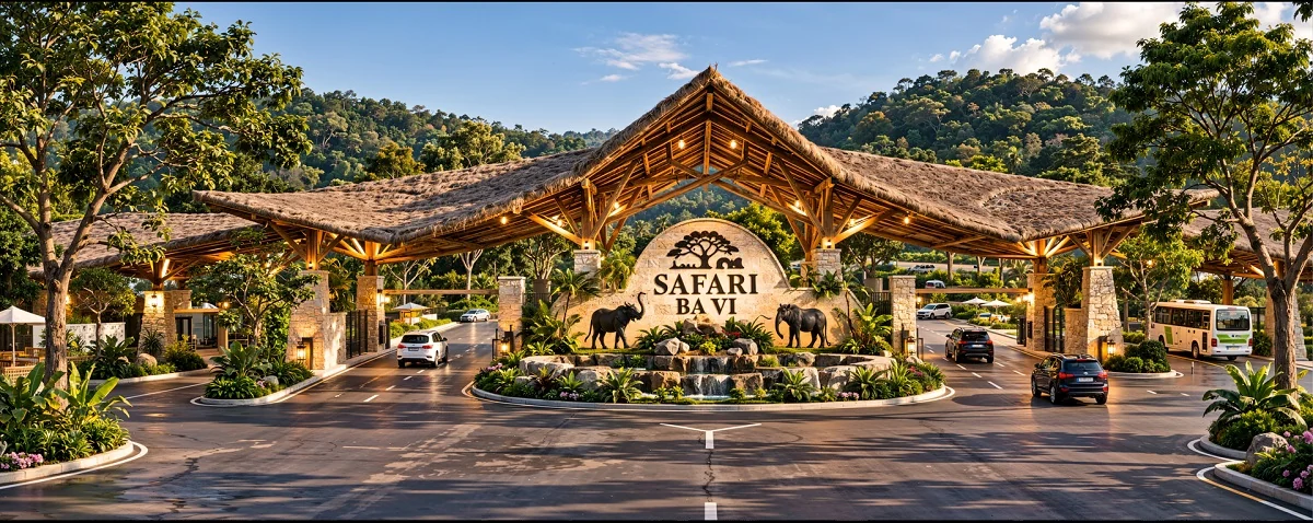 Hà Nội khởi công Công viên Safari Ba Vì do Sun Group làm chủ đầu tư, kiến tạo điểm đến gắn với bảo tồn thiên nhiên