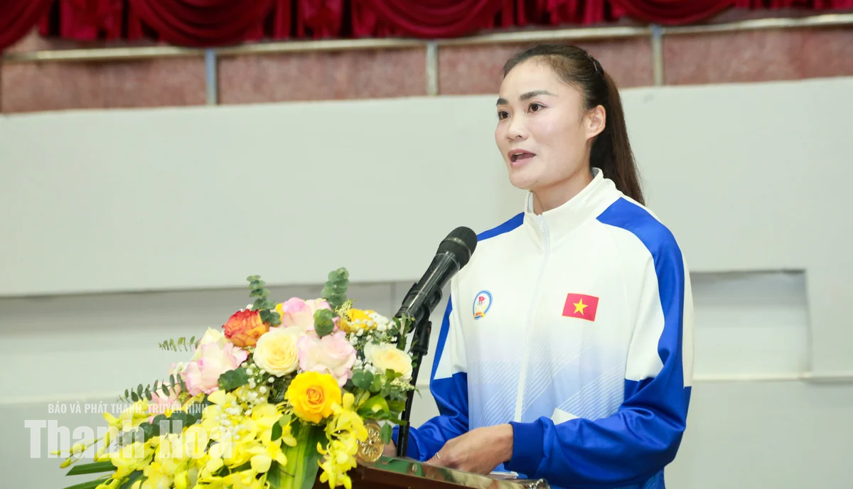 Đoàn thể thao Thanh Hóa xuất quân tham dự Đại hội Thể thao toàn quốc lần thứ X