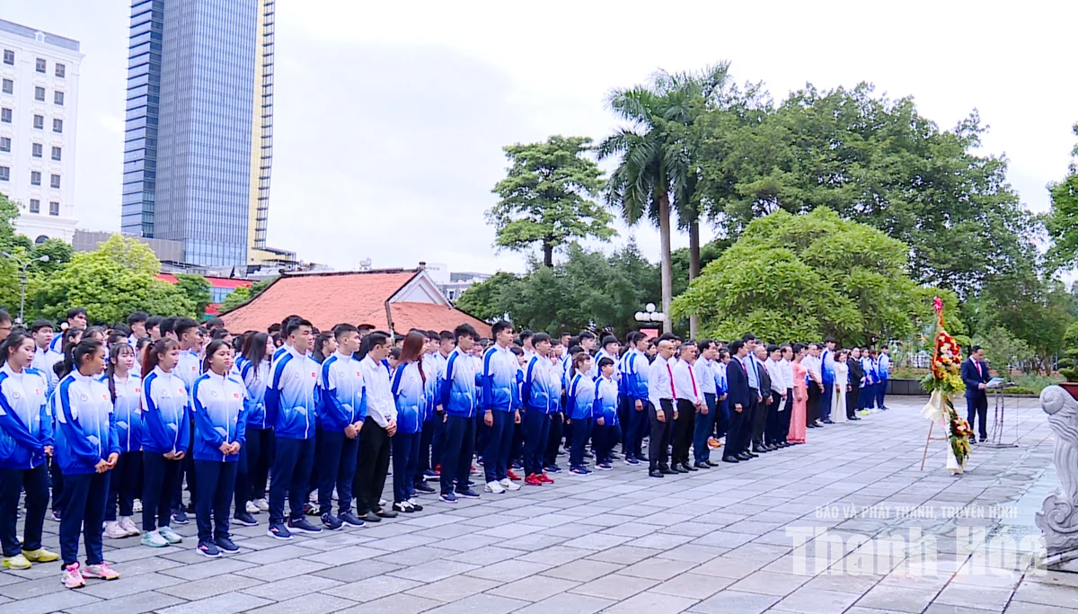 Đoàn thể thao Thanh Hóa xuất quân tham dự Đại hội Thể thao toàn quốc lần thứ X