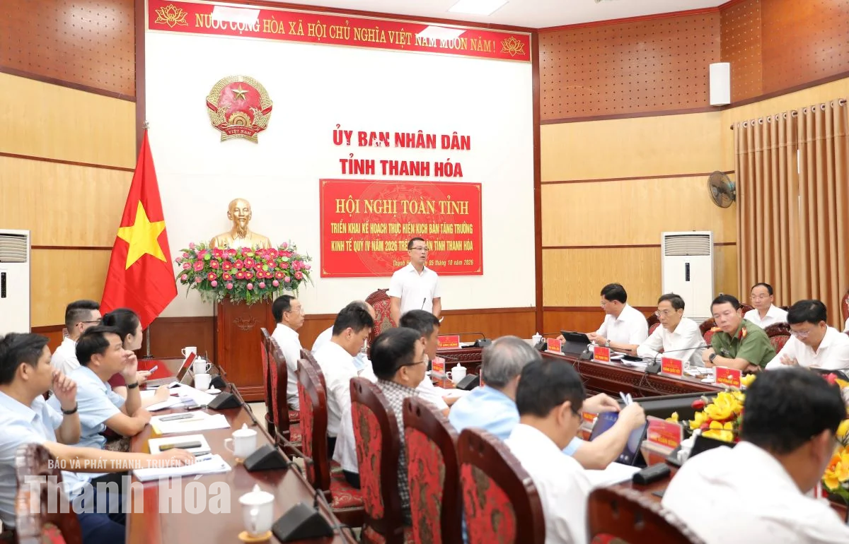 Triển khai kế hoạch thực hiện kịch bản tăng trưởng kinh tế Quý IV năm 2026
