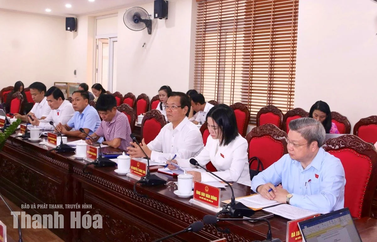 ĐBQH tiếp xúc cử tri chuyên đề góp ý vào dự thảo các dự án luật thuộc lĩnh vực văn hóa, xã hội