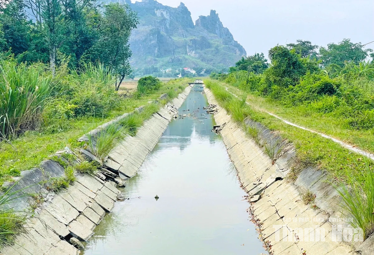 Kênh tưới phường Đông Quang đang xuống cấp nghiêm trọng
