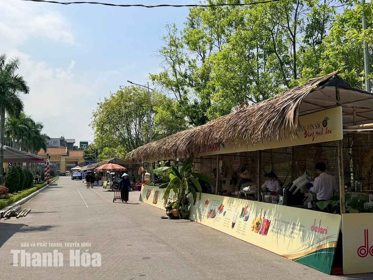 Gần 200 gian hàng sẵn sàng cho Liên hoan Văn hóa ẩm thực Xứ Thanh năm 2026