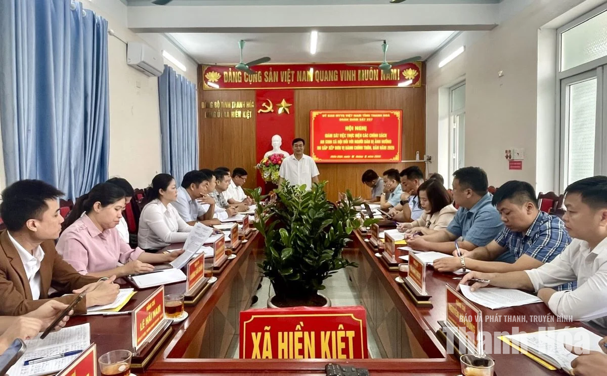 Giám sát việc thực hiện chính sách an sinh xã hội tại các xã Hiền Kiệt, Phú Xuân