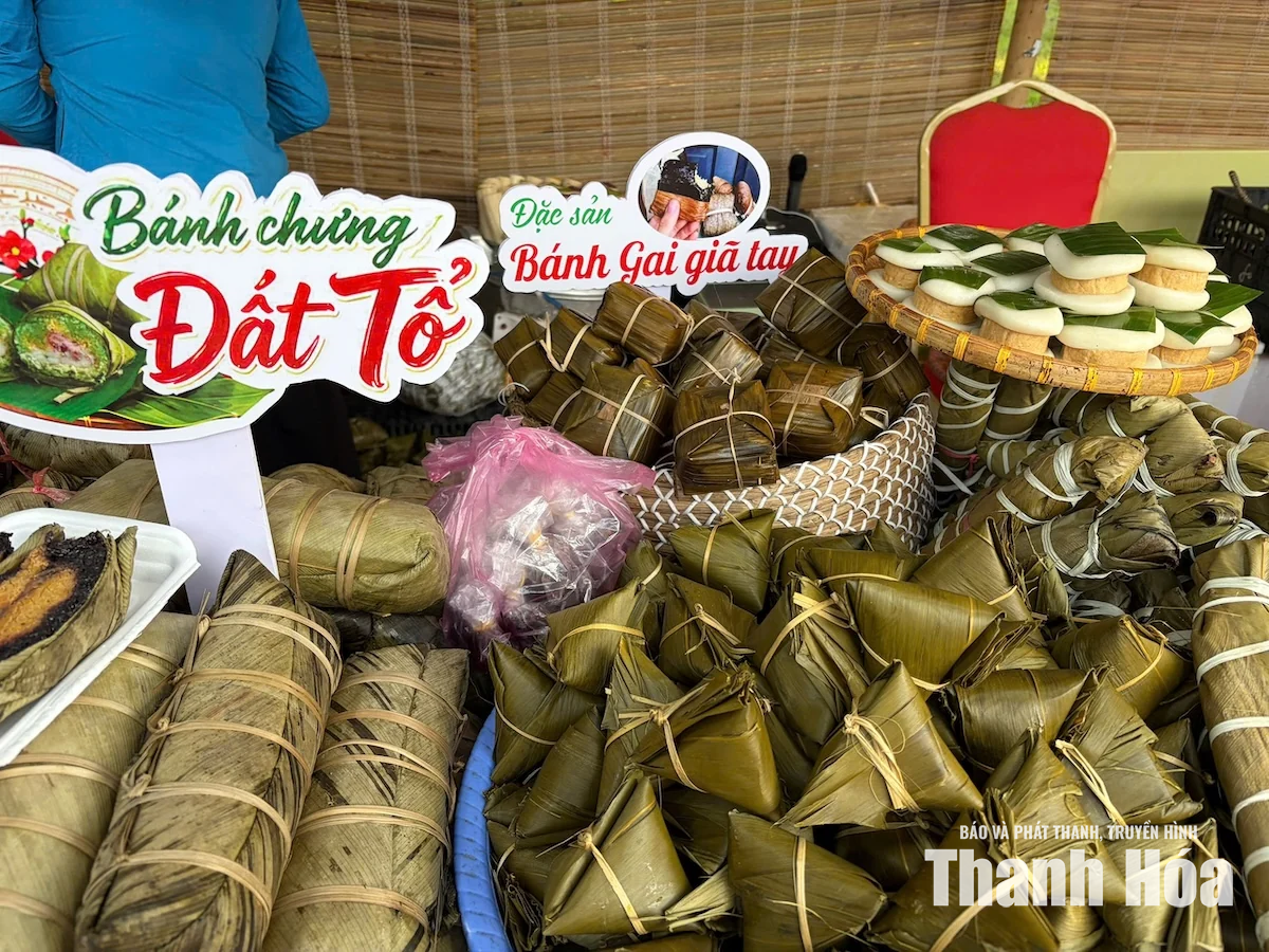 Mang hương vị quê nhà đến ngày hội ẩm thực xứ Thanh
