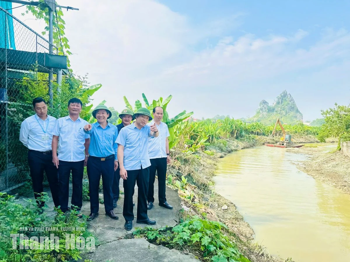 Khẩn trương khơi thông dòng chảy, hạn chế ngập úng tại các khu dân cư
