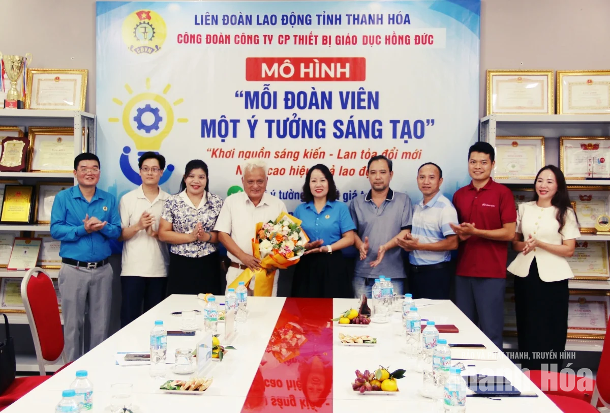 Công đoàn phường Quảng Phú ra mắt hai mô hình đổi mới hoạt động công đoàn