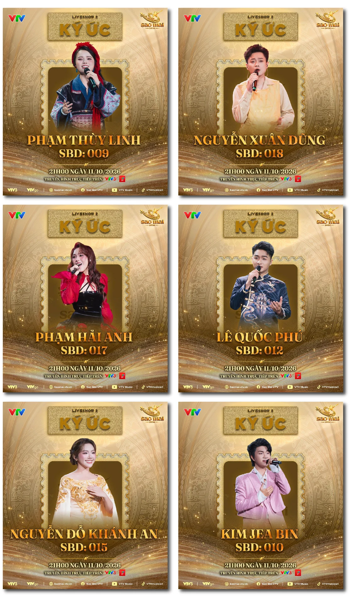 Chương trình Gala Sao Mai 2026 tại tỉnh Thanh Hóa