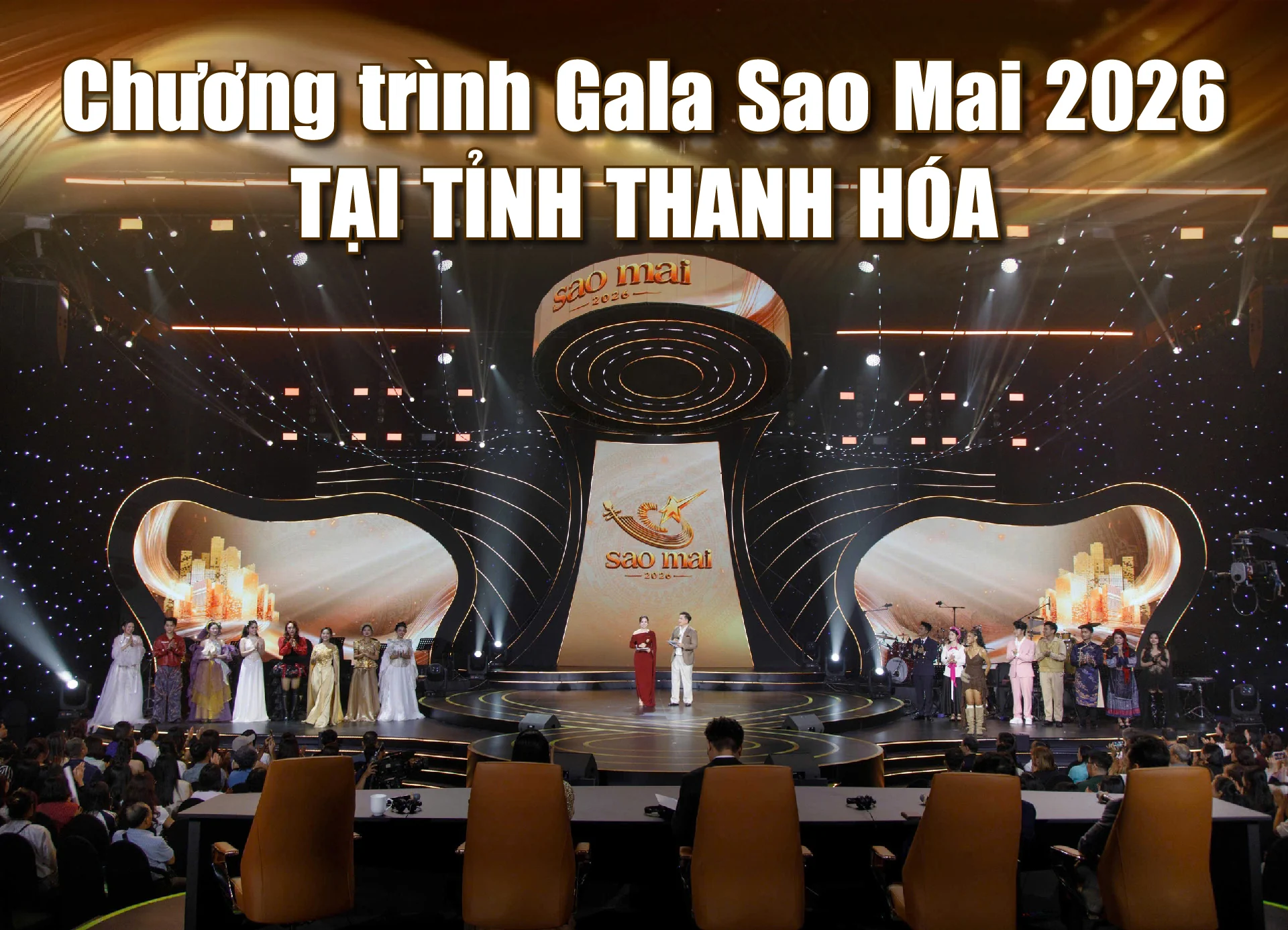 Chương trình Gala Sao Mai 2026 tại tỉnh Thanh Hóa