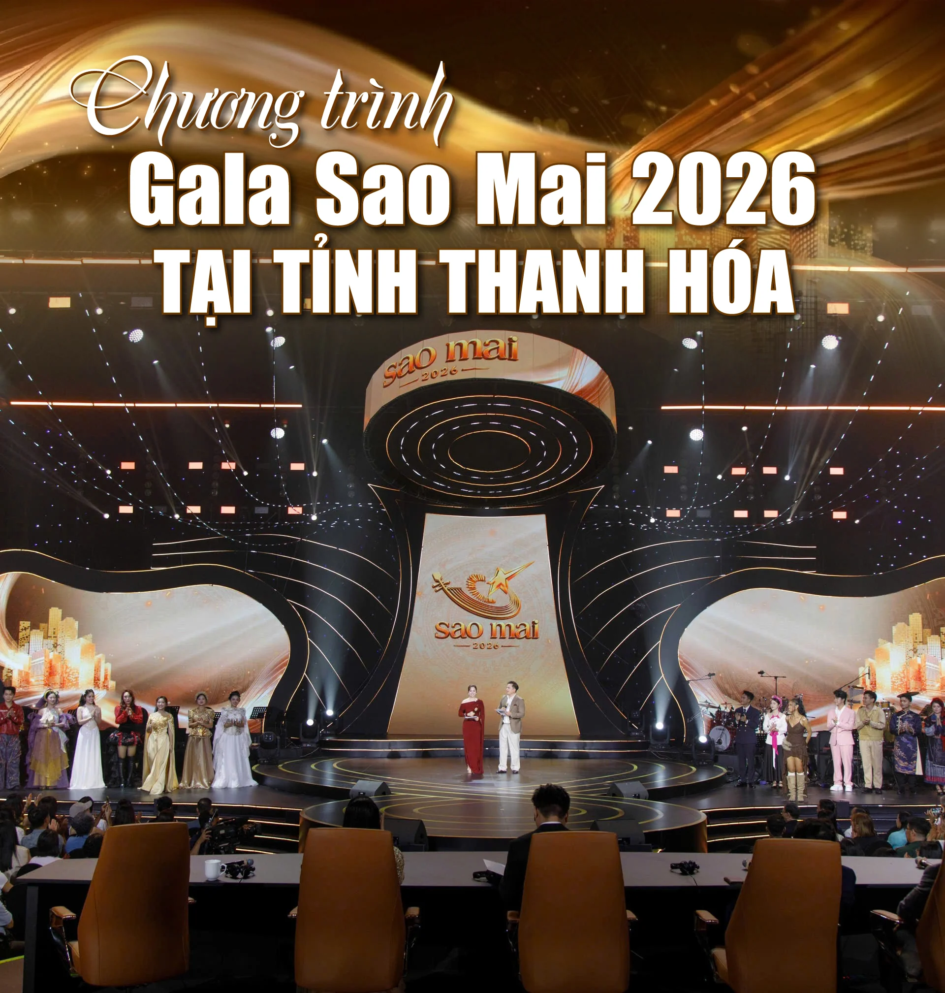 Chương trình Gala Sao Mai 2026 tại tỉnh Thanh Hóa