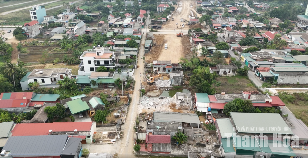 Khẩn trương bàn giao toàn bộ mặt bằng Tiểu dự án đô thị Tĩnh Gia