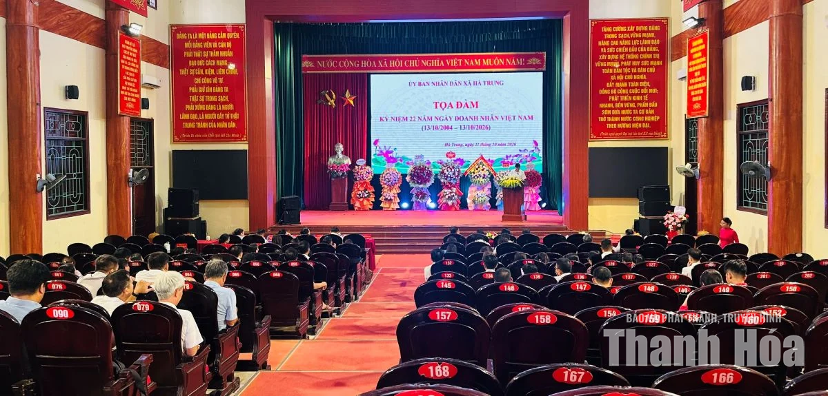Các xã Hà Trung, Thọ Bình gặp mặt, tôn vinh doanh nghiệp, doanh nhân tiêu biểu