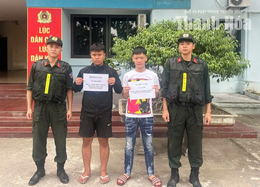 Cảnh sát cơ động Thanh Hóa liên tiếp ngăn chặn, bắt giữ các nhóm thanh, thiếu niên gây rối