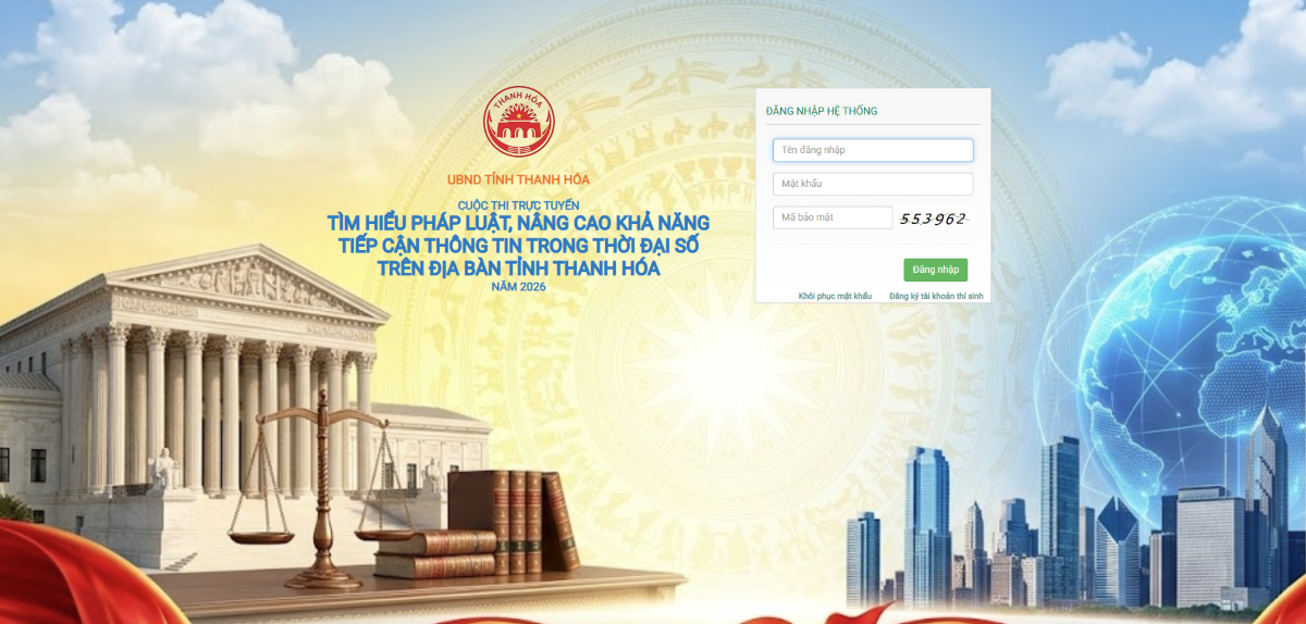 Phát động thi trực tuyến “Tìm hiểu pháp luật, nâng cao khả năng tiếp cận thông tin trong thời đại số”