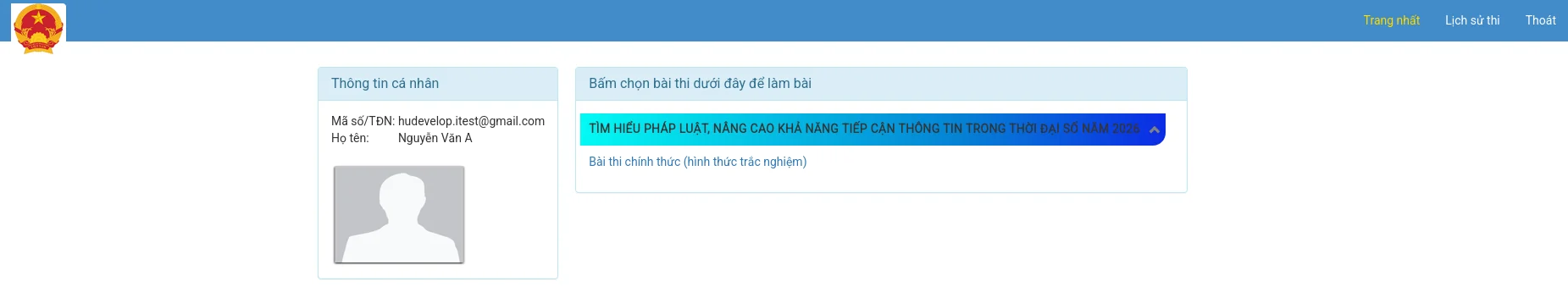 Chi tiết các bước tham gia thi “Tìm hiểu pháp luật, nâng cao khả năng tiếp cận thông tin trong thời đại số”