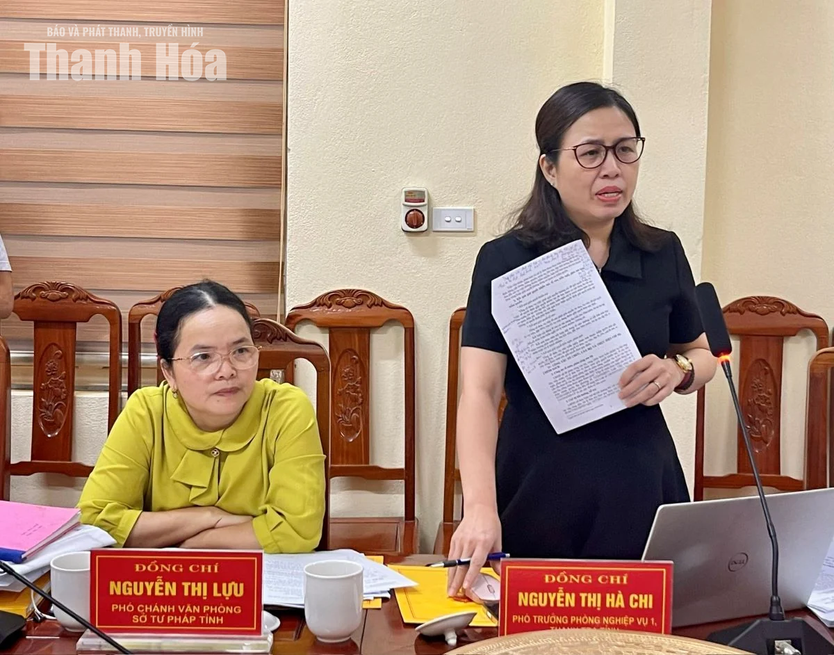 Giám sát việc thực hiện pháp luật về tiếp công dân, giải quyết khiếu nại, tố cáo tại xã Thiệu Tiến
